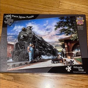 1000 piece jigsaw puzzle whistle stop